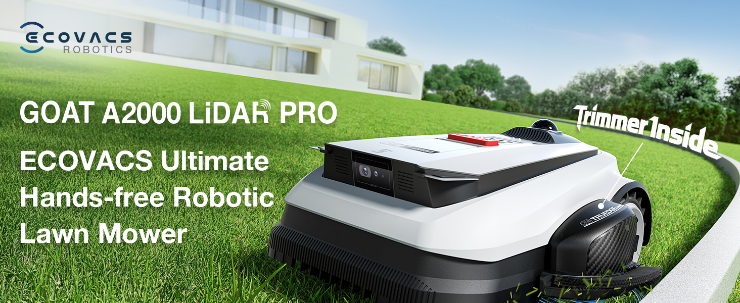 ECOVACS Goat A2000 LiDAR PRO Banner