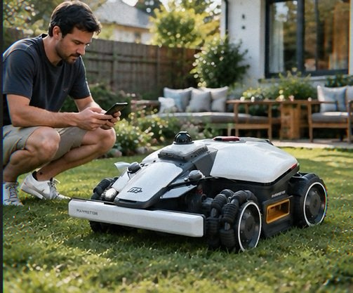 Mammotion LUBA mini 2 AWD 1500H robot lawn mower