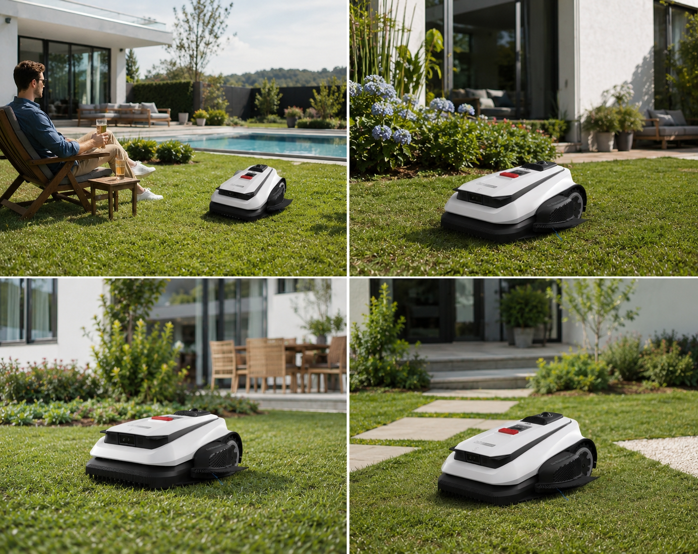 Dual disc cutting and grass compatibility tested on Bermuda