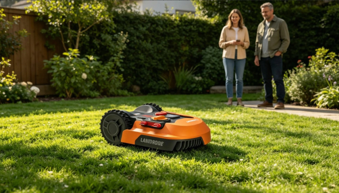 WORX Landroid L WR155E robotic lawnmower large garden
