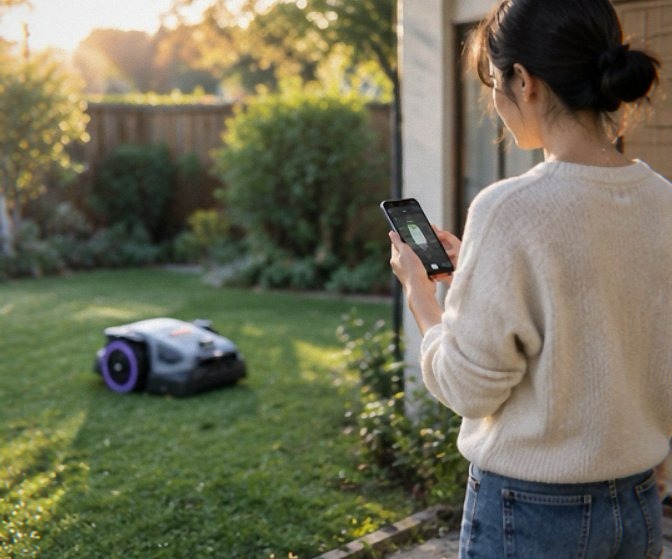 ANTHBOT M5 LIDAR robotic lawn mower